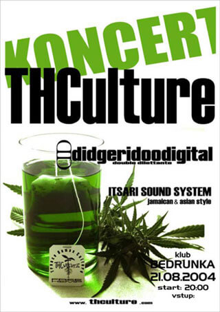 Koncert zespołów THCulture i Didgeridoodigital - Bedrunka - Bohumin (cz) 21.08.2004