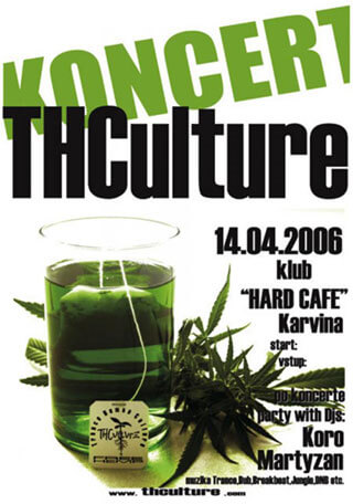 Koncert THCulture w Karvinie i Ostravie (cz) 14.04.2006