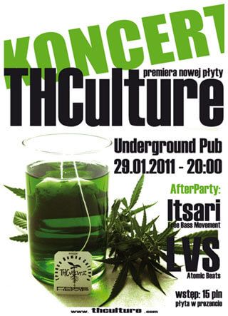 Koncert THCulture - premiera nowej płyty Tea Age Culture - Rzeszów 29.01.2011