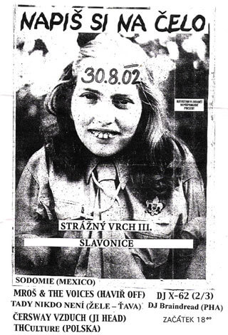 Concert THCulture - Strazny Vrch III - Slavonice 30.08.2002