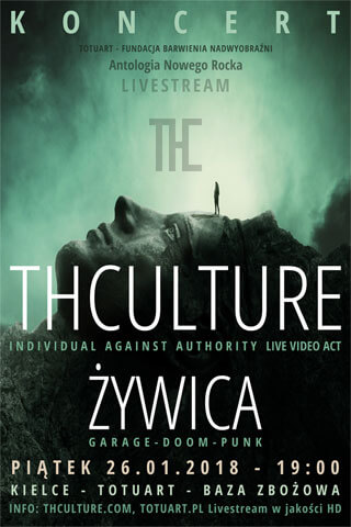 Concert THCulture and Żywica - Kielce - BAZA ZBOŻOWA - 26.01.2018