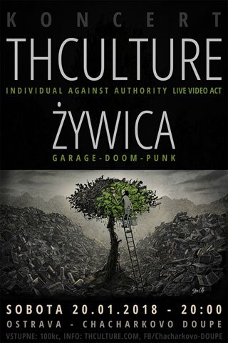 Koncert THCulture i Żywica - Ostrava - CHACHARKOVO DOUPĚ - 20.01.2018