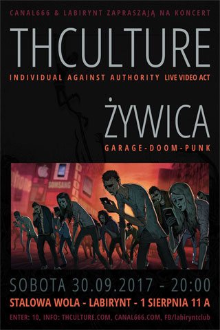 Koncert THCulture i Żywica - Stalowa Wola - LABIRYNT - 30.09.2017
