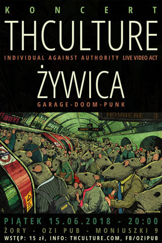Concert THCulture and Żywica - Żory - OZI PUB - 15.06.2018
