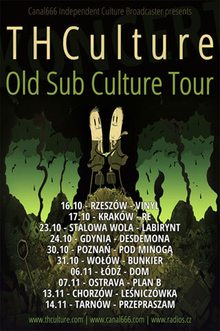 Trasa THCulture - Old Sub Culture Tour